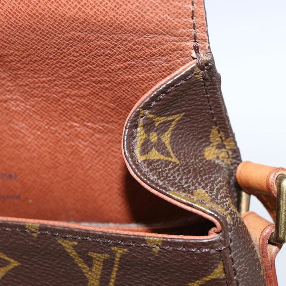 LOUIS VUITTON Monogram Saint Cloud PM Shoulder Bag M51244 LV Auth ka1333