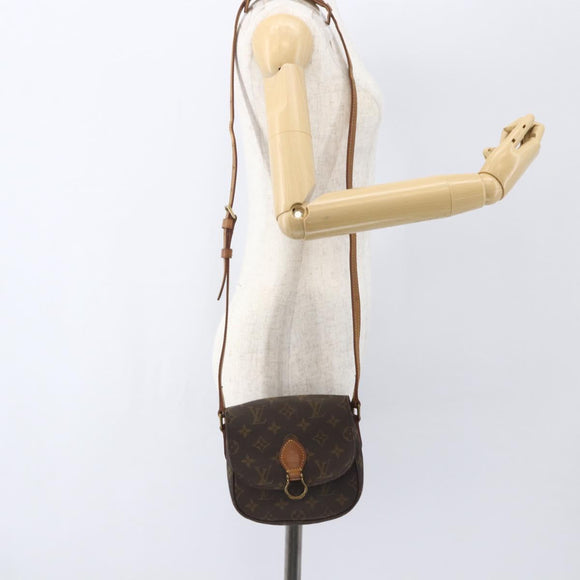 LOUIS VUITTON Monogram Saint Cloud PM Shoulder Bag M51244 LV Auth ka1333