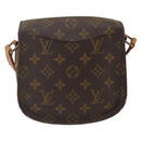 LOUIS VUITTON Monogram Saint Cloud PM Shoulder Bag M51244 LV Auth ka1333-2