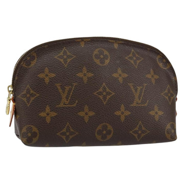 LOUIS VUITTON Monogram Pochette Cosmetic PM Cosmetic Pouch M47515 LV Auth ka134