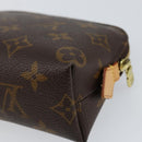 LOUIS VUITTON Monogram Pochette Cosmetic PM Cosmetic Pouch M47515 LV Auth ka134-15