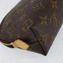 LOUIS VUITTON Monogram Pochette Cosmetic PM Cosmetic Pouch M47515 LV Auth ka134-16