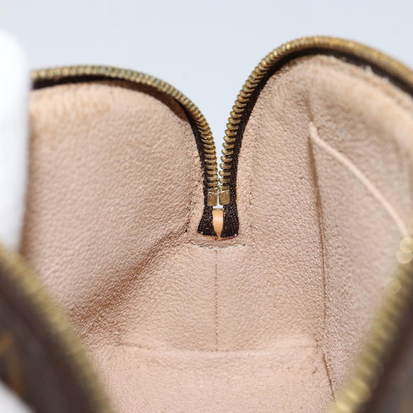 LOUIS VUITTON Monogram Pochette Cosmetic PM Cosmetic Pouch M47515 LV Auth ka134