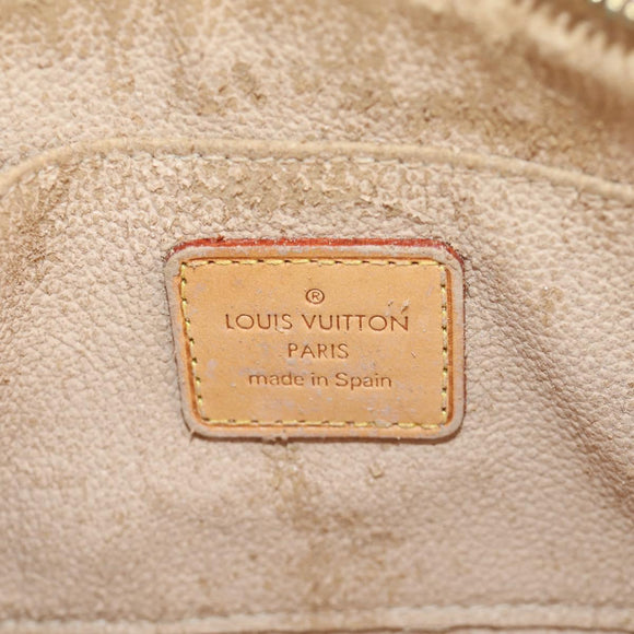 LOUIS VUITTON Monogram Pochette Cosmetic PM Cosmetic Pouch M47515 LV Auth ka134