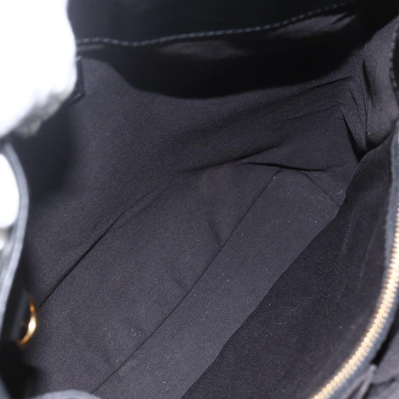 LOUIS VUITTON Epi Mandala MM Shoulder Bag Black M58892 LV Auth ka1342