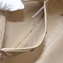 Chloe Woody La Tote Bag Canvas Leather Beige Brown Auth ka1346-11