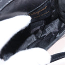 Salvatore Ferragamo Vala Shoulder Bag Leather Black Gold Auth ka135-11