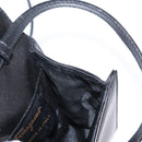 Salvatore Ferragamo Vala Shoulder Bag Leather Black Gold Auth ka135-18
