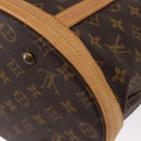 LOUIS VUITTON Monogram Bucket GM Shoulder Bag M42236 LV Auth ka1351-17