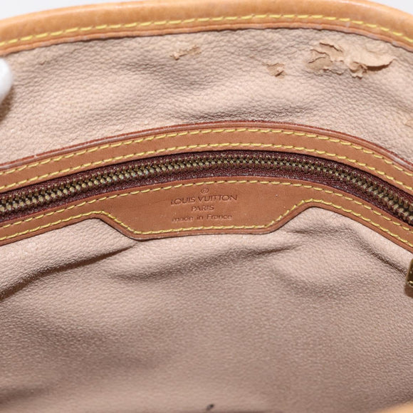 LOUIS VUITTON Monogram Bucket GM Shoulder Bag M42236 LV Auth ka1351