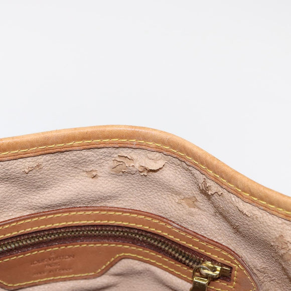 LOUIS VUITTON Monogram Bucket GM Shoulder Bag M42236 LV Auth ka1351