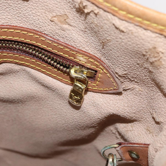 LOUIS VUITTON Monogram Bucket GM Shoulder Bag M42236 LV Auth ka1351