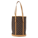 LOUIS VUITTON Monogram Bucket GM Shoulder Bag M42236 LV Auth ka1351-13