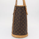 LOUIS VUITTON Monogram Bucket GM Shoulder Bag M42236 LV Auth ka1351-3