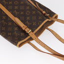 LOUIS VUITTON Monogram Bucket GM Shoulder Bag M42236 LV Auth ka1351-6