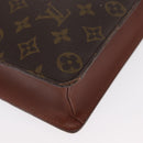 LOUIS VUITTON Monogram Porte Documents Bandouliere Bag M53338 LV Auth ka1352-9