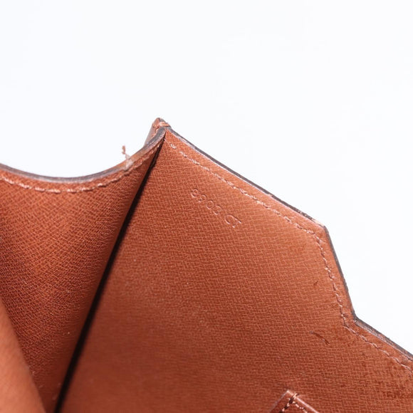 LOUIS VUITTON Monogram Porte Documents Bandouliere Bag M53338 LV Auth ka1352