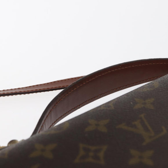 LOUIS VUITTON Monogram Porte Documents Bandouliere Bag M53338 LV Auth ka1352