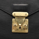 LOUIS VUITTON Epi ServietteConseiller Business Bag Black M54422 LV Auth ka1353-14