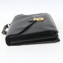 LOUIS VUITTON Epi ServietteConseiller Business Bag Black M54422 LV Auth ka1353-4