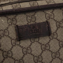 GUCCI GG Supreme Tote Bag PVC Beige Silver 181084 Auth ka1354-14