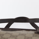 GUCCI GG Supreme Tote Bag PVC Beige Silver 181084 Auth ka1354-8