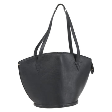LOUIS VUITTON Epi Saint Jacques Shopping Bag Black M52262 LV Auth ka1357