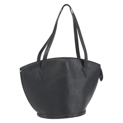 LOUIS VUITTON Epi Saint Jacques Shopping Bag Black M52262 LV Auth ka1357