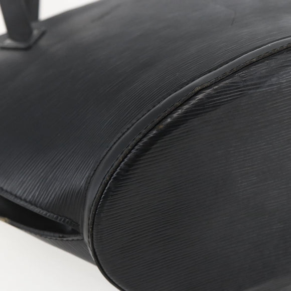LOUIS VUITTON Epi Saint Jacques Shopping Bag Black M52262 LV Auth ka1357