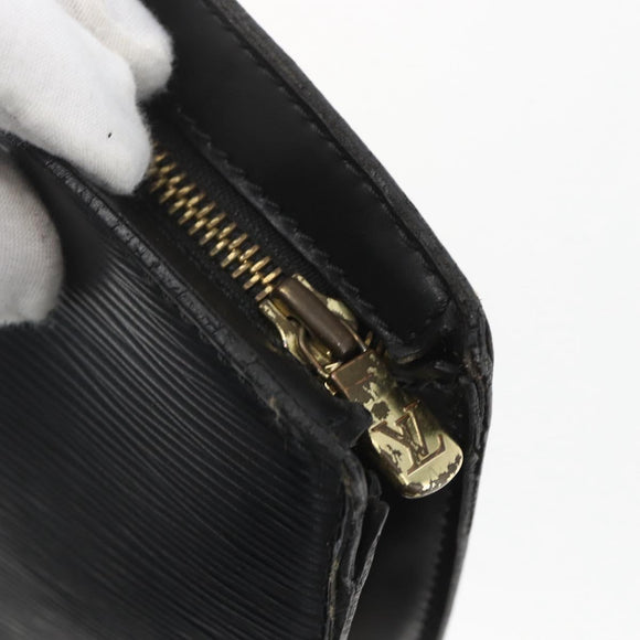 LOUIS VUITTON Epi Saint Jacques Shopping Bag Black M52262 LV Auth ka1357