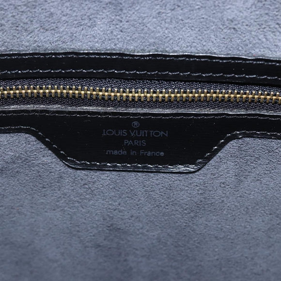 LOUIS VUITTON Epi Saint Jacques Boodschappentas Zwart M52262 LV Auth ka1357