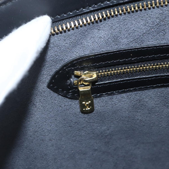 LOUIS VUITTON Epi Saint Jacques Shopping Bag Black M52262 LV Auth ka1357