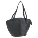 LOUIS VUITTON Epi Saint Jacques Boodschappentas Zwart M52262 LV Auth ka1357-1