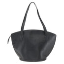 LOUIS VUITTON Epi Saint Jacques Boodschappentas Zwart M52262 LV Auth ka1357-2