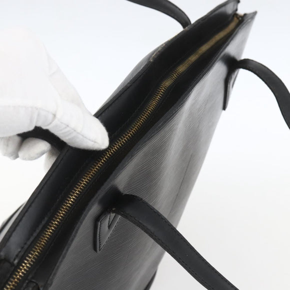 LOUIS VUITTON Epi Saint Jacques Shopping Bag Black M52262 LV Auth ka1357