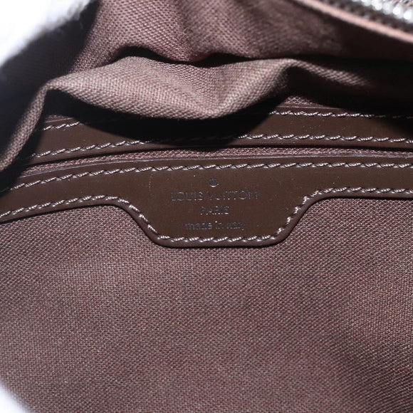 LOUIS VUITTON Taiga Reporter PM Shoulder Bag Grizzly M30158 LV Auth ka1358