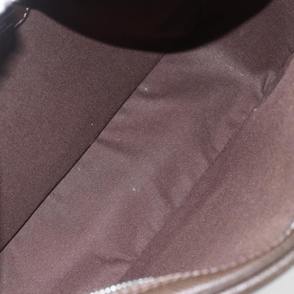 LOUIS VUITTON Taiga Reporter PM Shoulder Bag Grizzly M30158 LV Auth ka1358