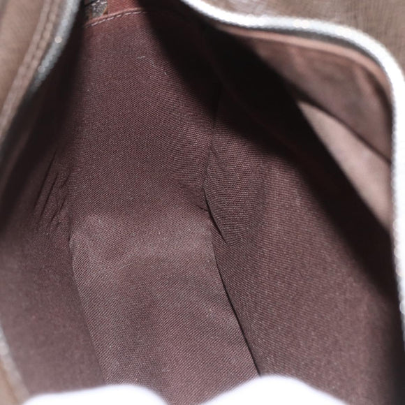 LOUIS VUITTON Taiga Reporter PM Shoulder Bag Grizzly M30158 LV Auth ka1358