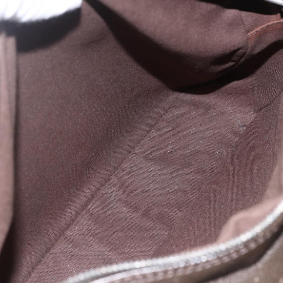 LOUIS VUITTON Taiga Reporter PM Shoulder Bag Grizzly M30158 LV Auth ka1358