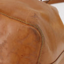 LOUIS VUITTON Nomad leather Petit Noe Shoulder Bag Beige M85003 LV Auth ka1359-14