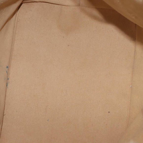 LOUIS VUITTON Nomad leather Petit Noe Shoulder Bag Beige M85003 LV Auth ka1359