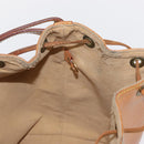 LOUIS VUITTON Nomad leather Petit Noe Shoulder Bag Beige M85003 LV Auth ka1359-19