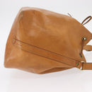 LOUIS VUITTON Nomad leather Petit Noe Shoulder Bag Beige M85003 LV Auth ka1359-3