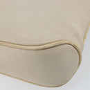 CELINE Shoulder Bag Leather Beige Gold Auth ka1365-15