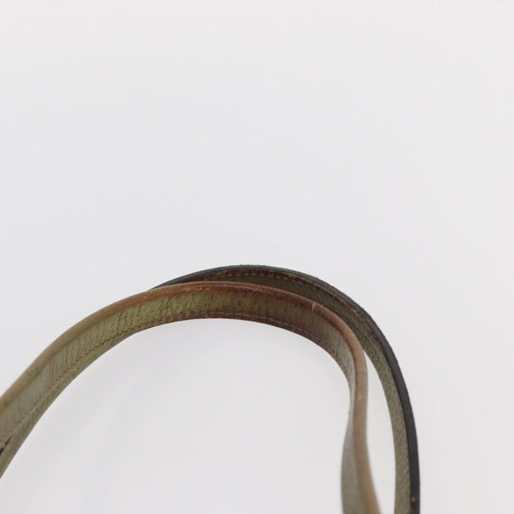 GUCCI GG Canvas Tote Bag Beige Gold 163805 Auth ka1366