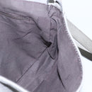 FENDI Shoulder Bag Suede Gray Gold Auth ka1367-17