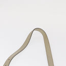 PRADA Hand Bag Leather 2way Beige Gold Auth ka1369-14