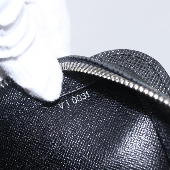 LOUIS VUITTON Taiga Baikal Clutch Bag Ardoise M30182 LV Auth ka1370A