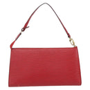 LOUIS VUITTON Epi Pochette Accessoires Pouch Red M52947 LV Auth ka1372-2