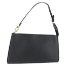 LOUIS VUITTON Epi Pochette Accessoires Pouch Black M52982 LV Auth ka1376-1